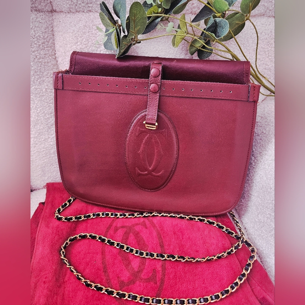 Cartier RARE Vintage Accordion Clutch/bag